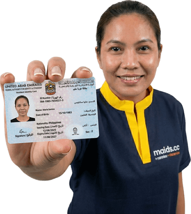 Maid with visa